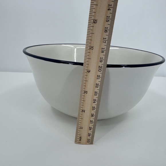 Williams Sonoma Bistro Francais Mixing Bowl MOYEN Bake Cooking Wear French - Picture 4 of 8